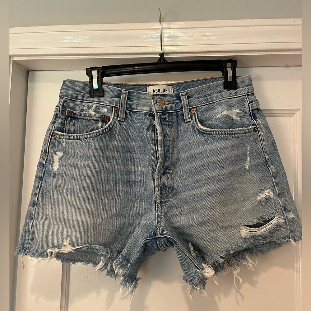 Agolde Parker Long Shorts